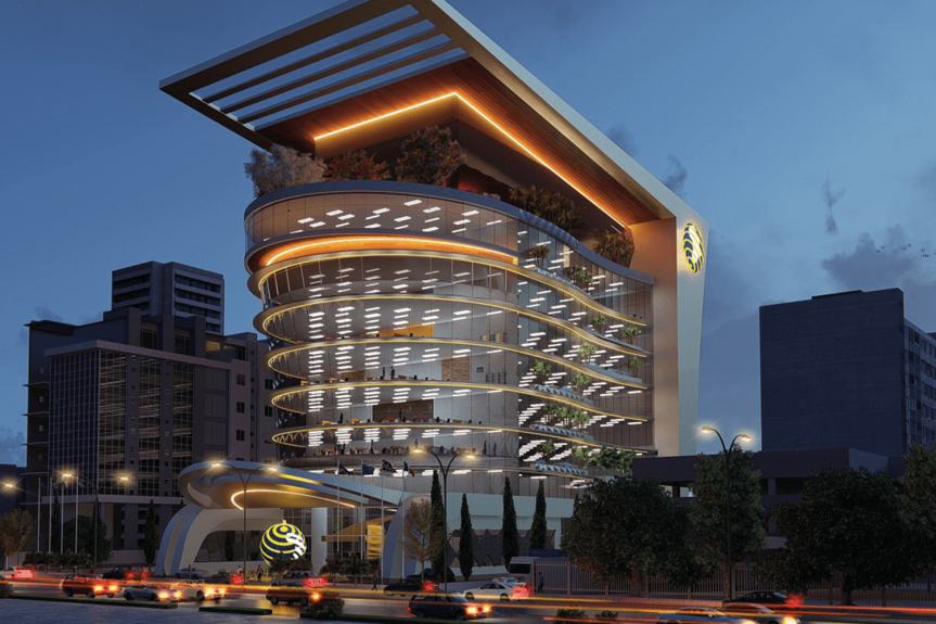 ACCL  unveils her design entry which won the competition for the new African Reinsurance Headquarters, Abuja.