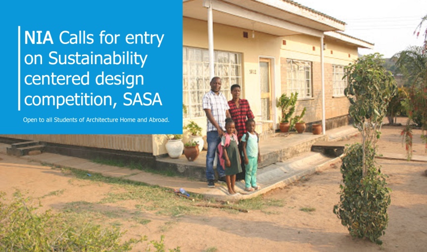 NIA Calls for Students entry on a Sustainability centered design competition, SASA.
